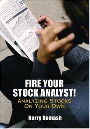 Cover of Fire Your Stock Analyst by Harry Domash