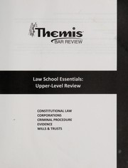 Cover of Law school essentials by Themis Bar Review, LLC