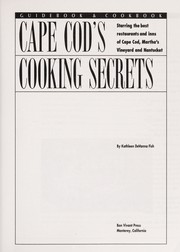 Cover of Cape Cods Cooking Secrets by Kathleen DeVanna Fish