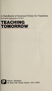 Cover of Teaching tomorrow by Elizabeth Calkins