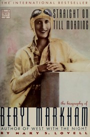 Cover of Straight on till morning by Mary S. Lovell