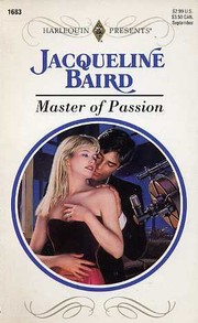 Cover of Master Of Passion by Jacqueline Baird
