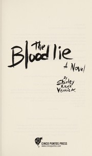 Front cover of The blood lie by Shirley Reva Vernick