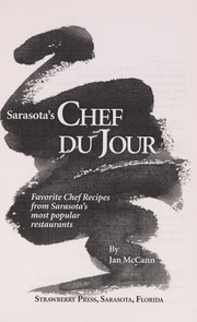 Cover of Sarasota's chef du jour by Jan McCann