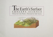 Cover of The Earth's surface by Colin Roland Walker