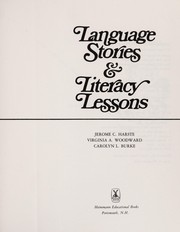 Cover of Language stories & literacy lessons by Jerome C. Harste