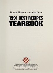 Cover of Better Homes and Gardens 1991 Best Recipes Yearbook by Better Homes and Gardens