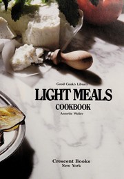 Cover of Light Meals Cookbook by Unknown