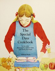 Front cover of The special days cookbook by Sue John