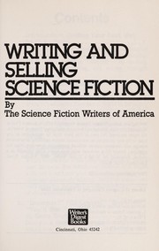 Front cover of Writing and Selling Science Fiction by Science Fiction Writers of America.
