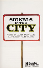 Front cover of Signals in the city by Lauren Ray Pollard