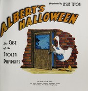Front cover of Albert's Halloween by Leslie Tryon