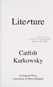 Cover of Literture [sic] by Catfish Karkowsky