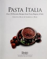Front cover of Pasta Italia by Cristina Blasi