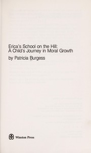 Front cover of Erica's School on the Hill by Patricia Burgess