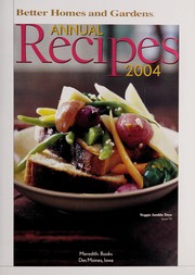 Front cover of Better homes and gardens annual recipes by Jan E. Miller