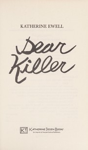 Cover of Dear Killer by Katherine Ewell