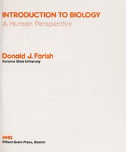 Cover of Introduction to Biology by Donald J. Farish