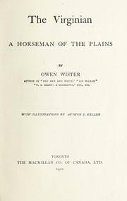 Front cover of The Virginian by Owen Wister