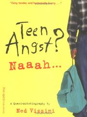 Front cover of Teen Angst? Naaah... by Ned Vizzini