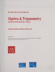 Front cover of Algebra & trigonometry by Michael Joseph Sullivan Jr.