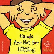 Cover of Hands are not for hitting by Martine Agassi