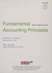 Front cover of Fundamental accounting principles by Kermit D. Larson
