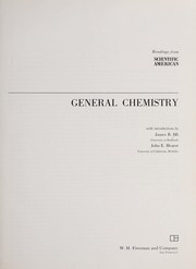 Front cover of General chemistry; readings from Scientific American by James B. Ifft