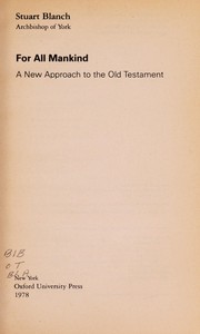 Cover of For all mankind by Stuart Y. Blanch
