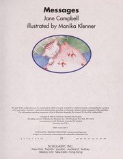 Cover of Messages by Jane Campbell