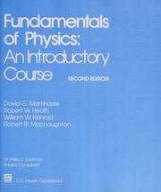 Front cover of Fundamentals of physics by David G. Martindale
