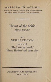 Cover of Haven of the spirit by Denison, Merrill