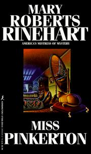 Cover of Miss Pinkerton by Mary Roberts Rinehart