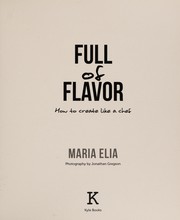 Front cover of Full of flavor by Maria Elia