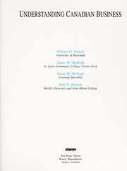 Cover of Understanding Canadian business by Paul Berman