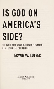 Front cover of Is God on America's Side? by Erwin W. Lutzer
