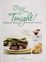 Front cover of Company's coming tonight! by Jean Pare