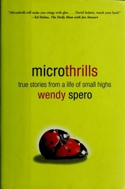 Cover of Microthrills by Wendy Spero