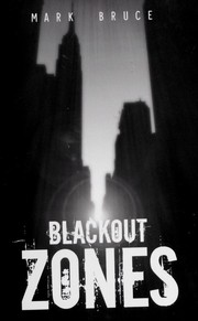 Cover of Blackout zones by Mark Bruce