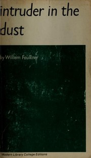 Front cover of Intruder in the Dust by William Faulkner