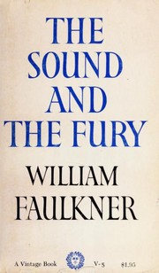 Cover of The Sound and the Fury by William Faulkner