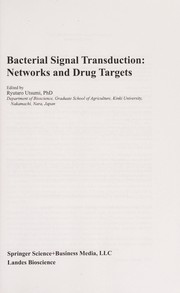 Front cover of Bacterial signal transduction by Ryutaro Utsumi