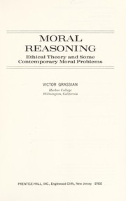 Cover of Moral reasoning by Victor Grassian