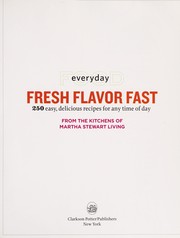 Cover of Everyday food by Martha Stewart Living Omnimedia