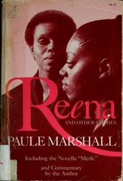 Front cover of Reena and other stories by Paule Marshall