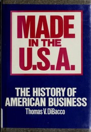 Cover of Made in the U.S.A by Thomas V. DiBacco