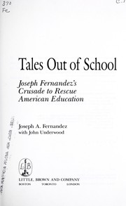Front cover of Tales out of school by Joseph A. Fernández