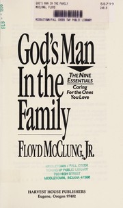 Front cover of God's Man in the Family by Floyd McClung Jr.