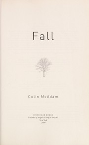 Cover of Fall by Colin McAdam