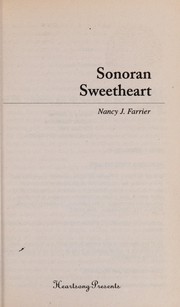 Cover of Sonoran sweetheart by Nancy J. Farrier